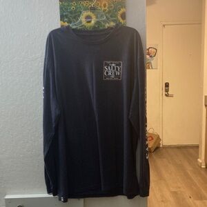 Salty Crew Men's Dark Blue Long Sleeve Tee